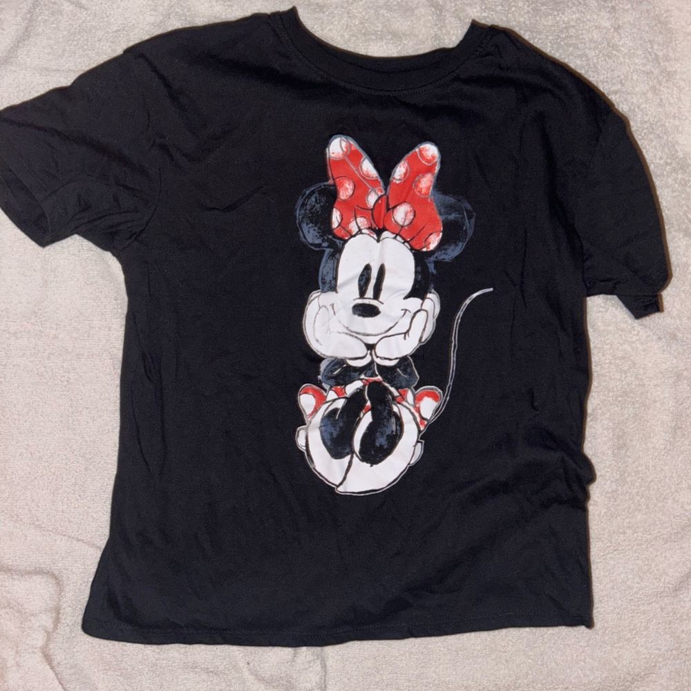 Minnie Mouse Black shirt